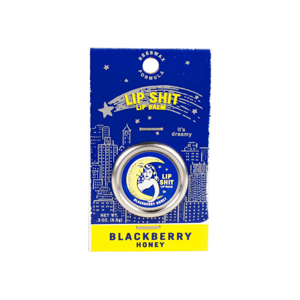 Blue Q Lip Balm Beeswax Blackberry Honey