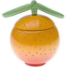 Rico Design Orange Ceramic Jar