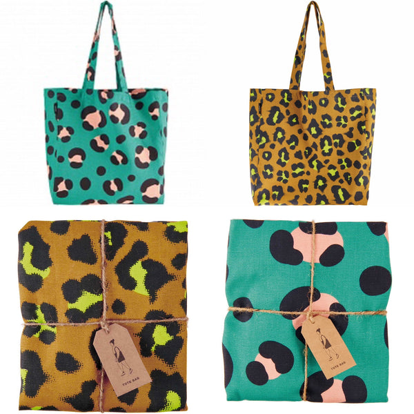 Rico Design Leopard Tote Bag
