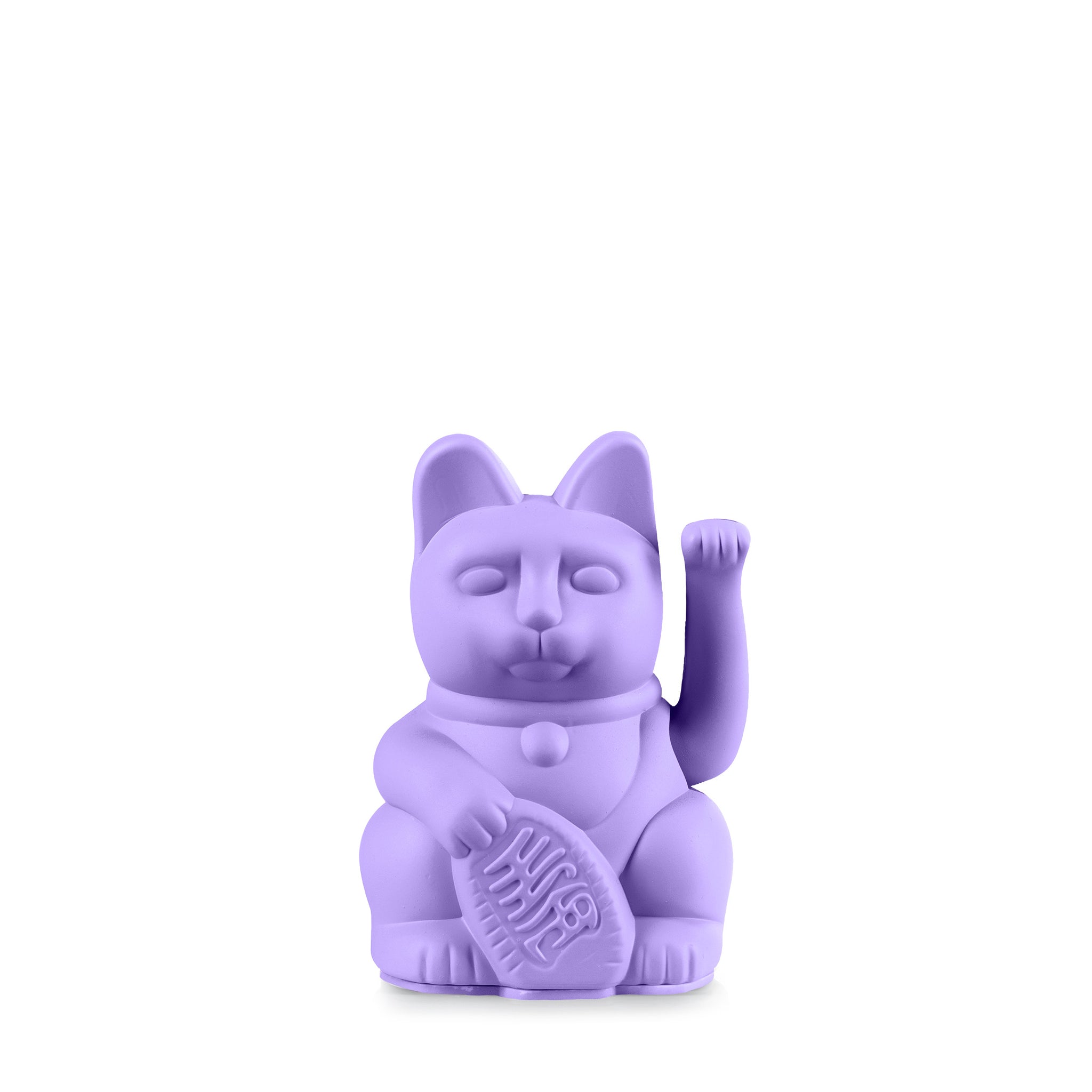 Donkey Mini Lilac Decorative Waving Lucky Cat