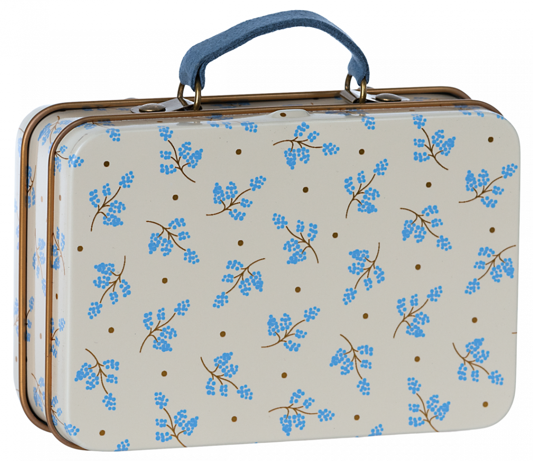 Maileg Small Suitcase, Madelaine - Blue