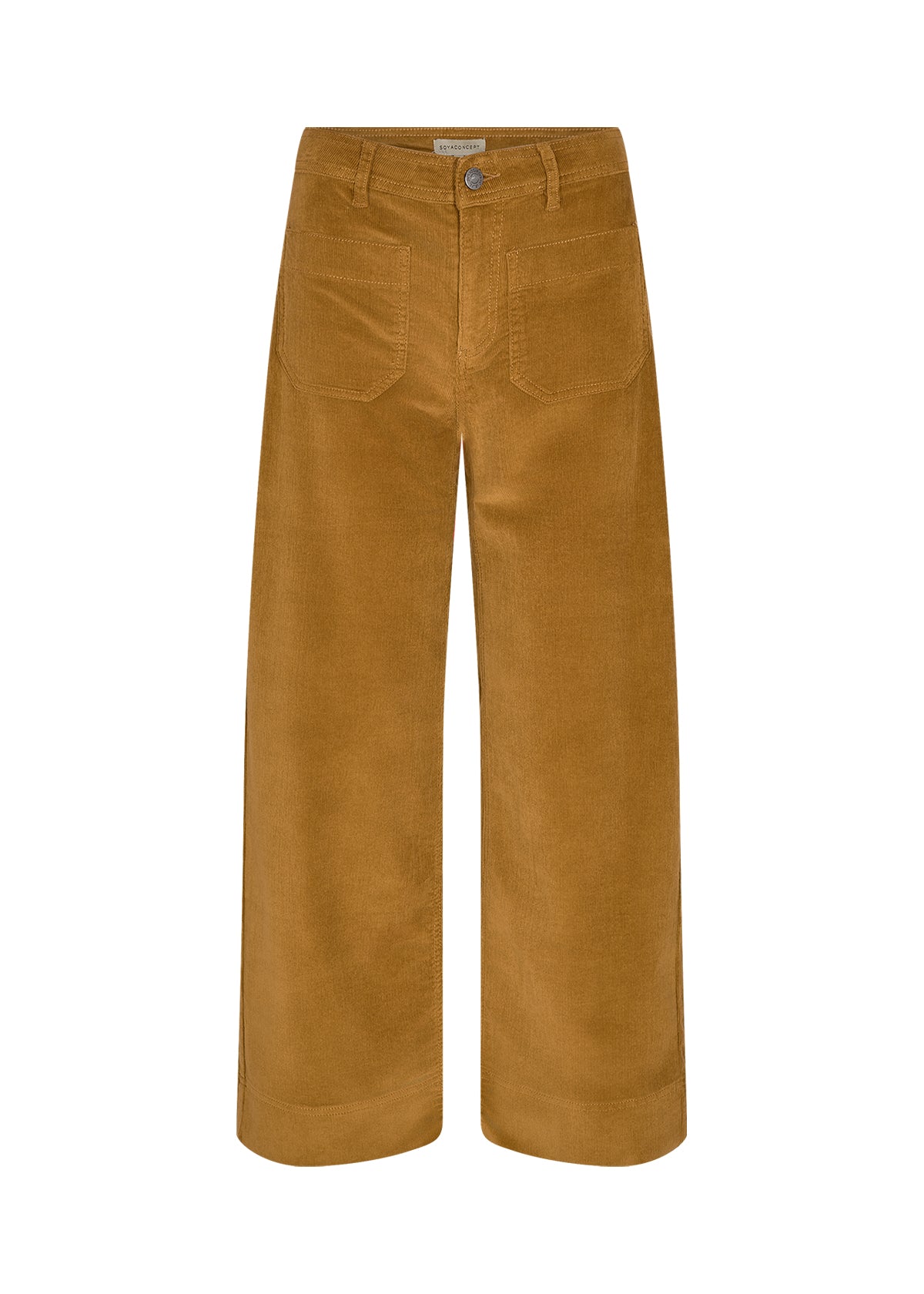 Soya Concept Tari Trousers In Gold 40317