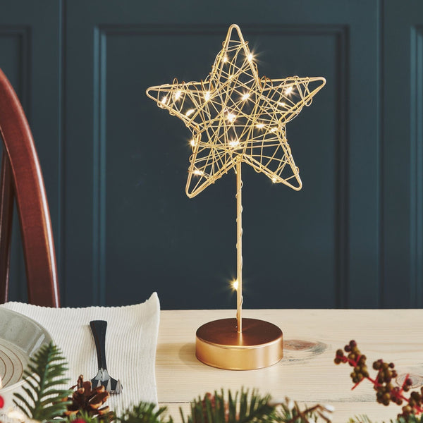 Lightstyle London Table Star Gold