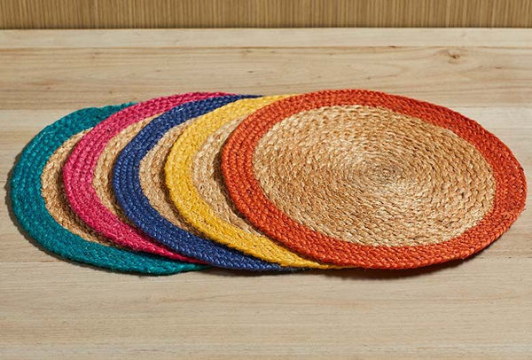 Distinctly Living Set Of 4 Carnival Placemats - Various Colours