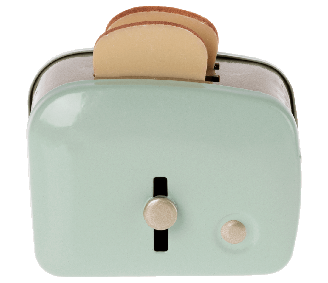 Maileg Miniature Toaster & Bread-mint