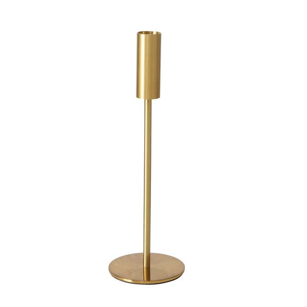 Boltze Terry Large Gold Candle Holder