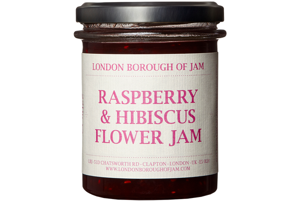 London Borough of Jam Raspberry & Hibiscus Flower Jam