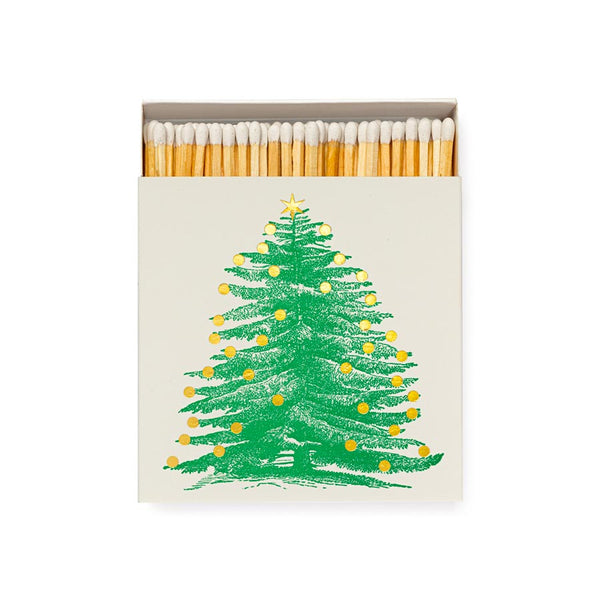 Archivist Boîte D'allumettes Carrée Christmas Tree