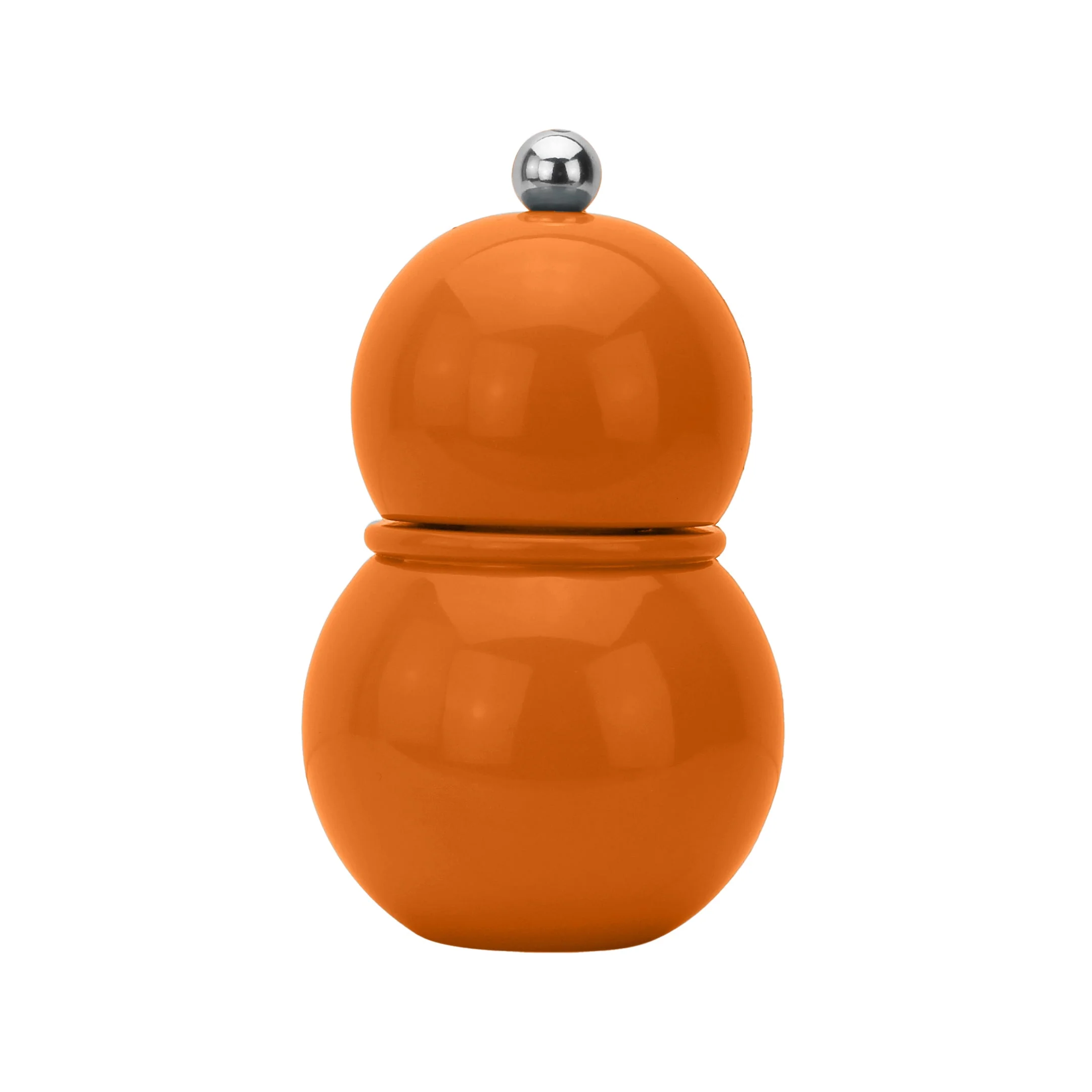 addison-ross-orange-lacquer-chubby-salt-and-pepper-grinder