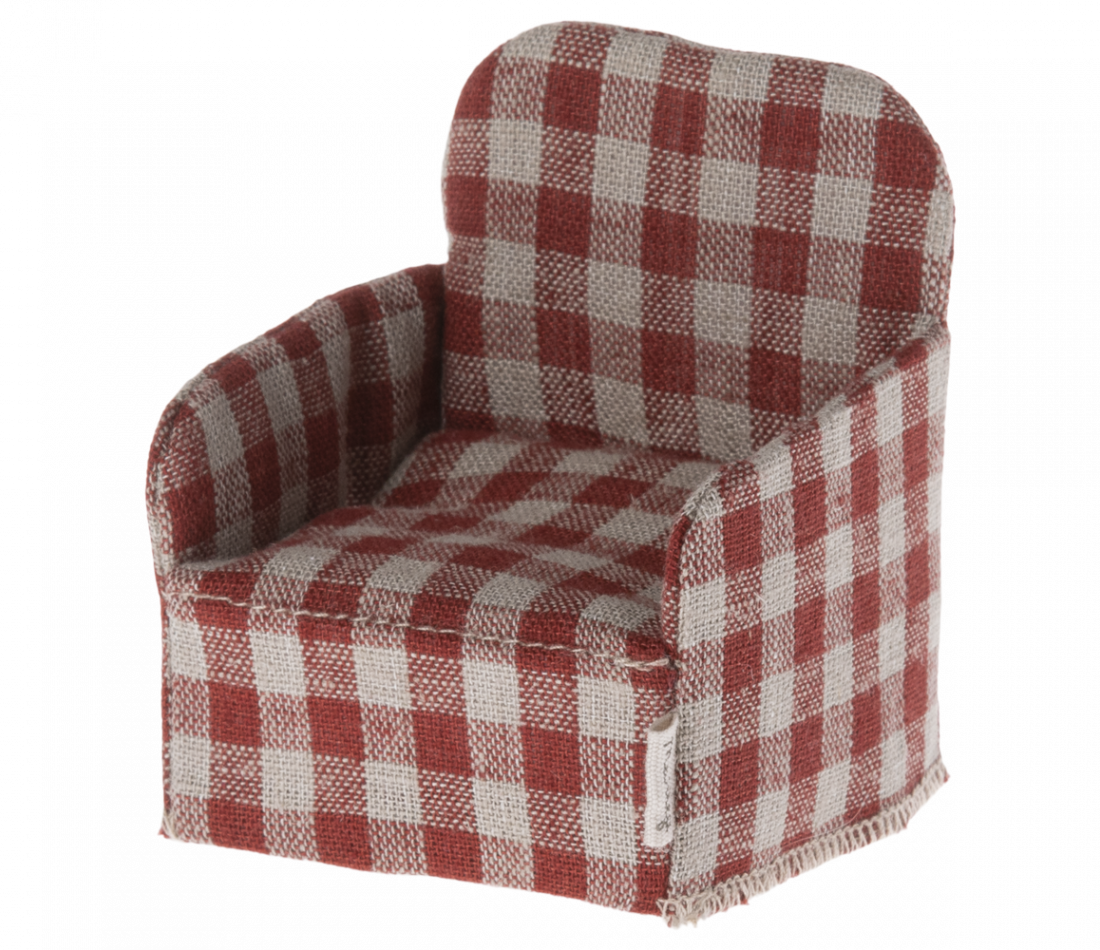 Maileg Chair, Mouse- Red