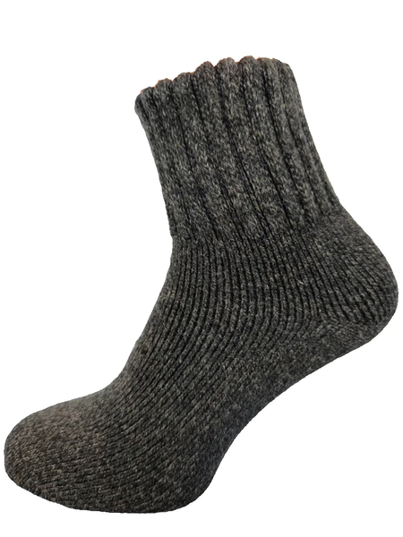 Joya Men’s Dark Grey Wool Blend Socks