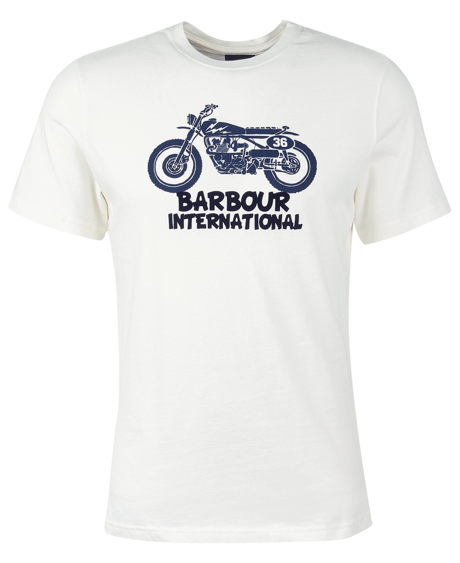 Barbour Method T-Shirt Whisper White