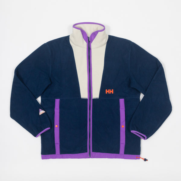 Helly Hansen Fleece Jacket in Navy & Cream