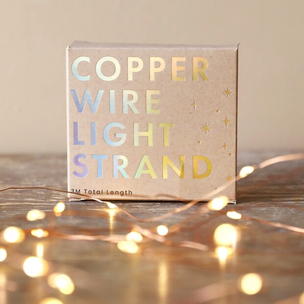 Lisa Angel Copper Wire LED String Lights
