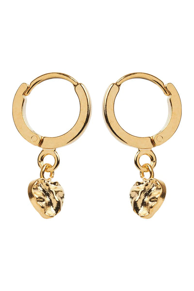 Eb & Ive Heritage Earring - Gold Drop