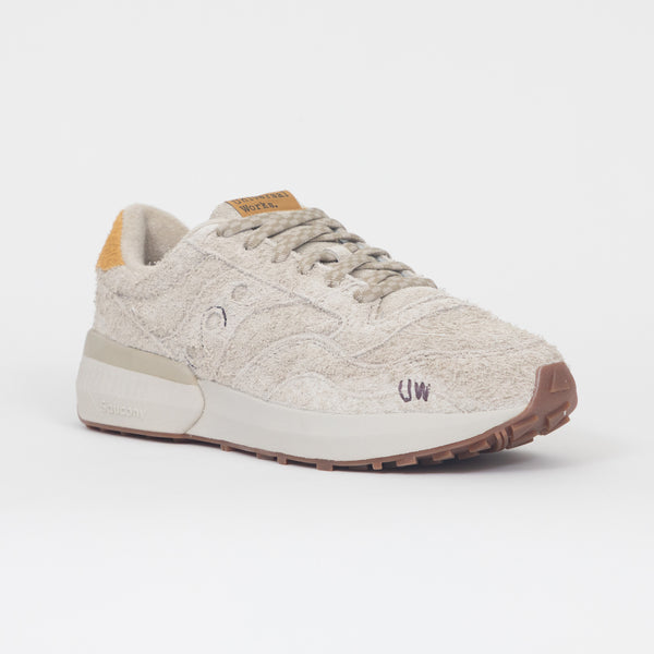 Saucony  X Universal Works Collaboration Jazz Nxt Trainers In Cream