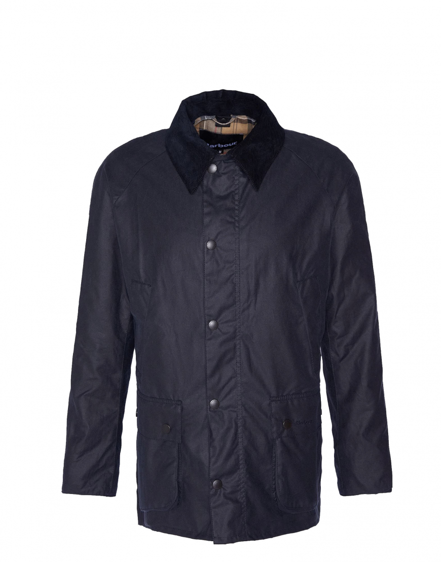 Barbour Ashby Wax Navy Jacket