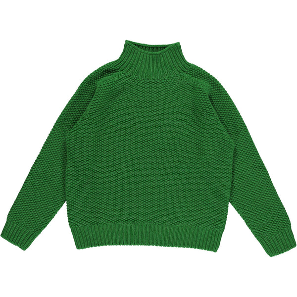 Percy Langley Moss Jumper In Pagoda By Quinton + Chadwick