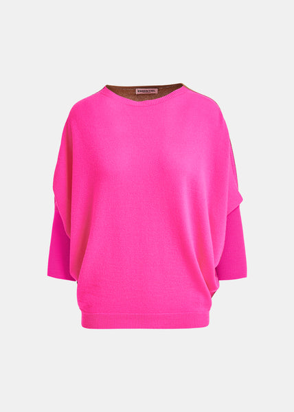 Essentiel Antwerp Pink Excess Merino Cashmere Knit