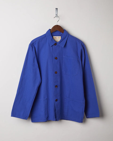 USKEES Uskees Buttoned Overshirt - Ultra Blue