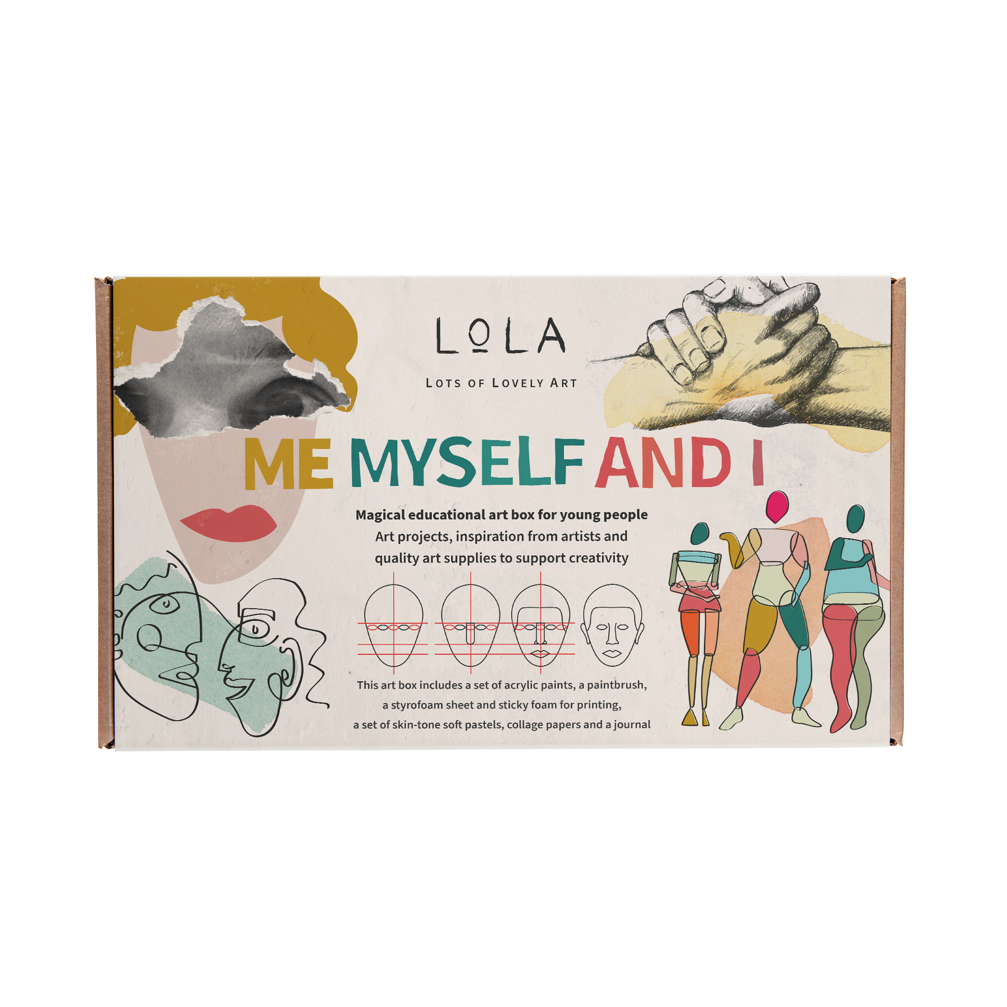 Lots of Lovely Art Me Myself and I Art Box for Young Adults