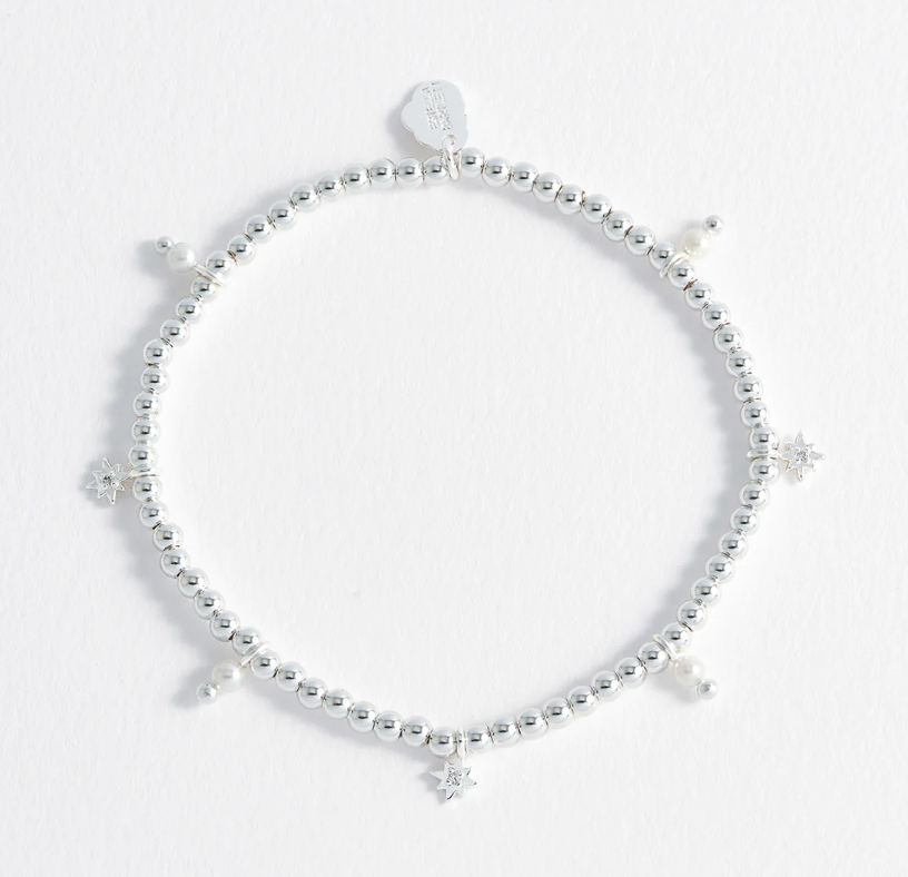 Estella Bartlett  Pearl & Star Multi Bracelet