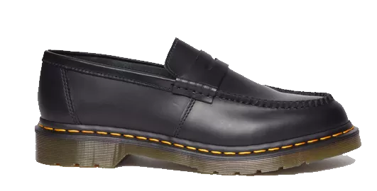 Dr Martens  Penton Loafers Leather Black Smooth