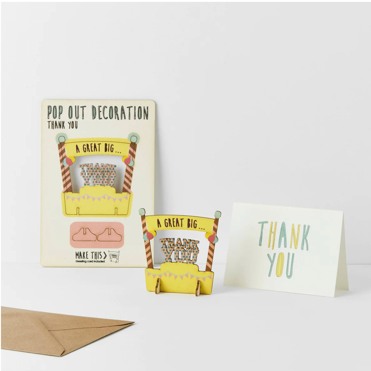 Pop Out Card Company Thank You Pop Out Card
