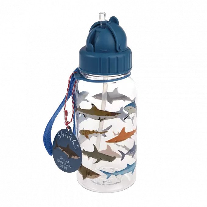 Rex London Shark Water Bottle