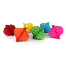The Conscious Honeycomb Onions Rainbow Christmas Decorations Set Of 6