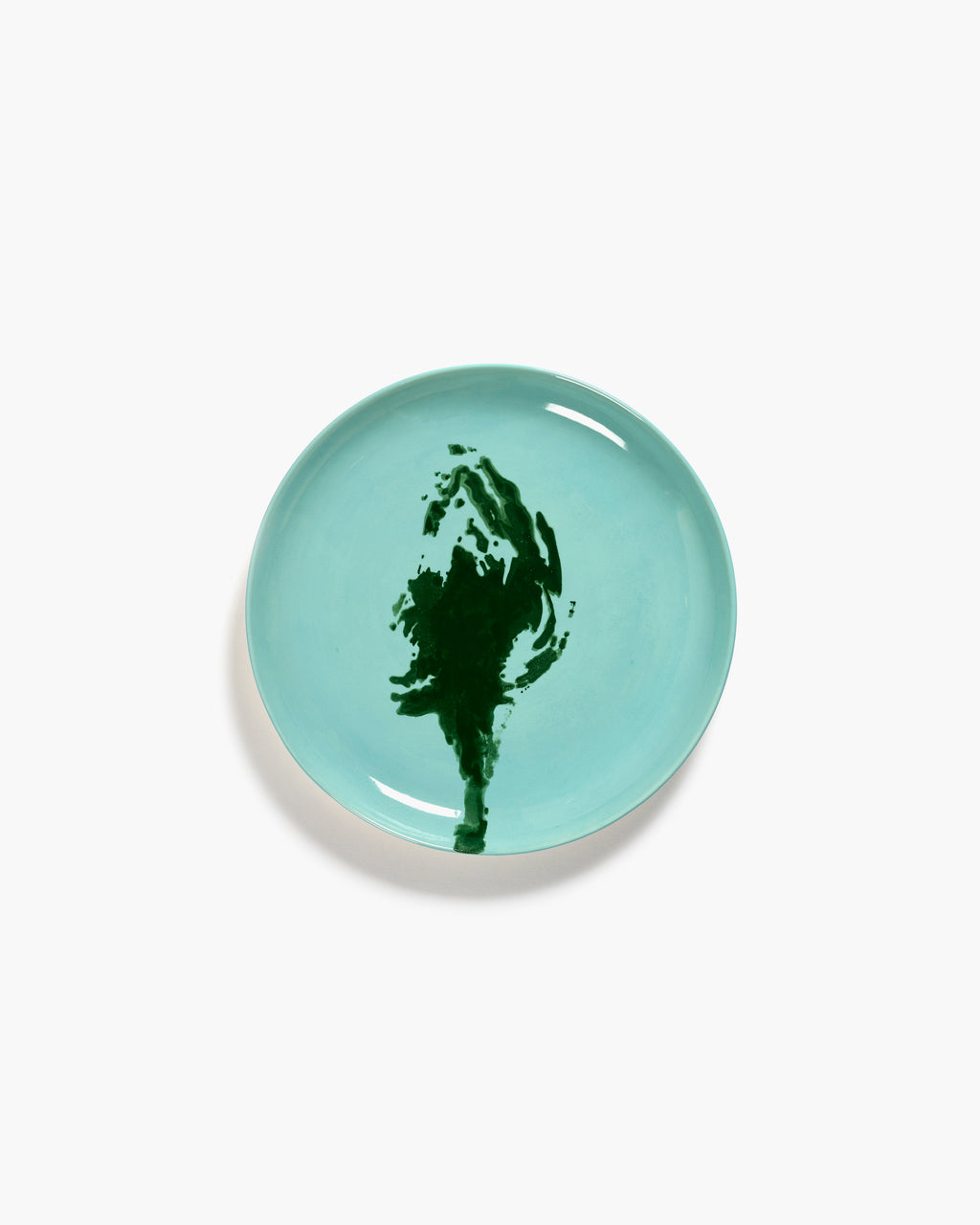 Serax Medium Azure and Green Artichoke Feast Collection Plate
