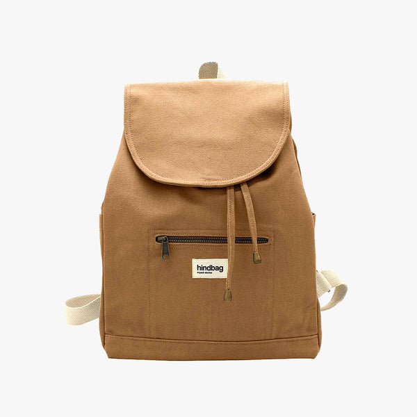 Hindbag Eliot Backpack In Cinnamon - Ethically Manufactured Bag