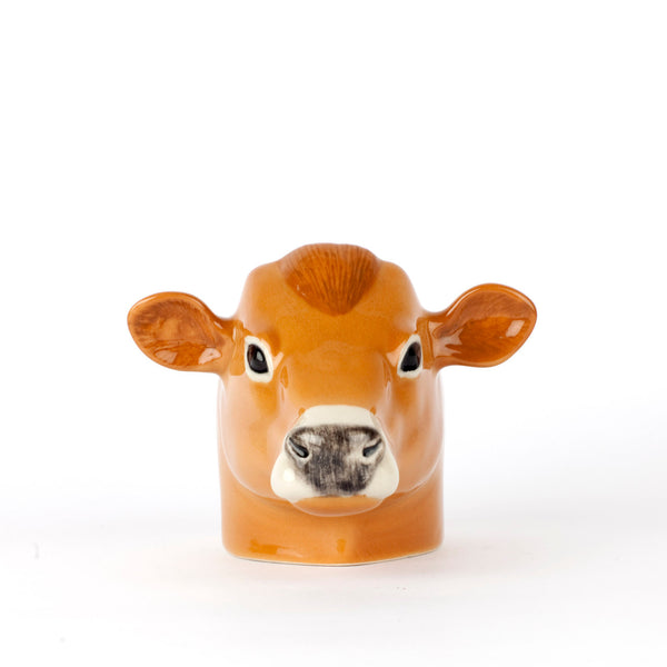 Quail Ceramics Animal Egg Cups - Jersey Cow