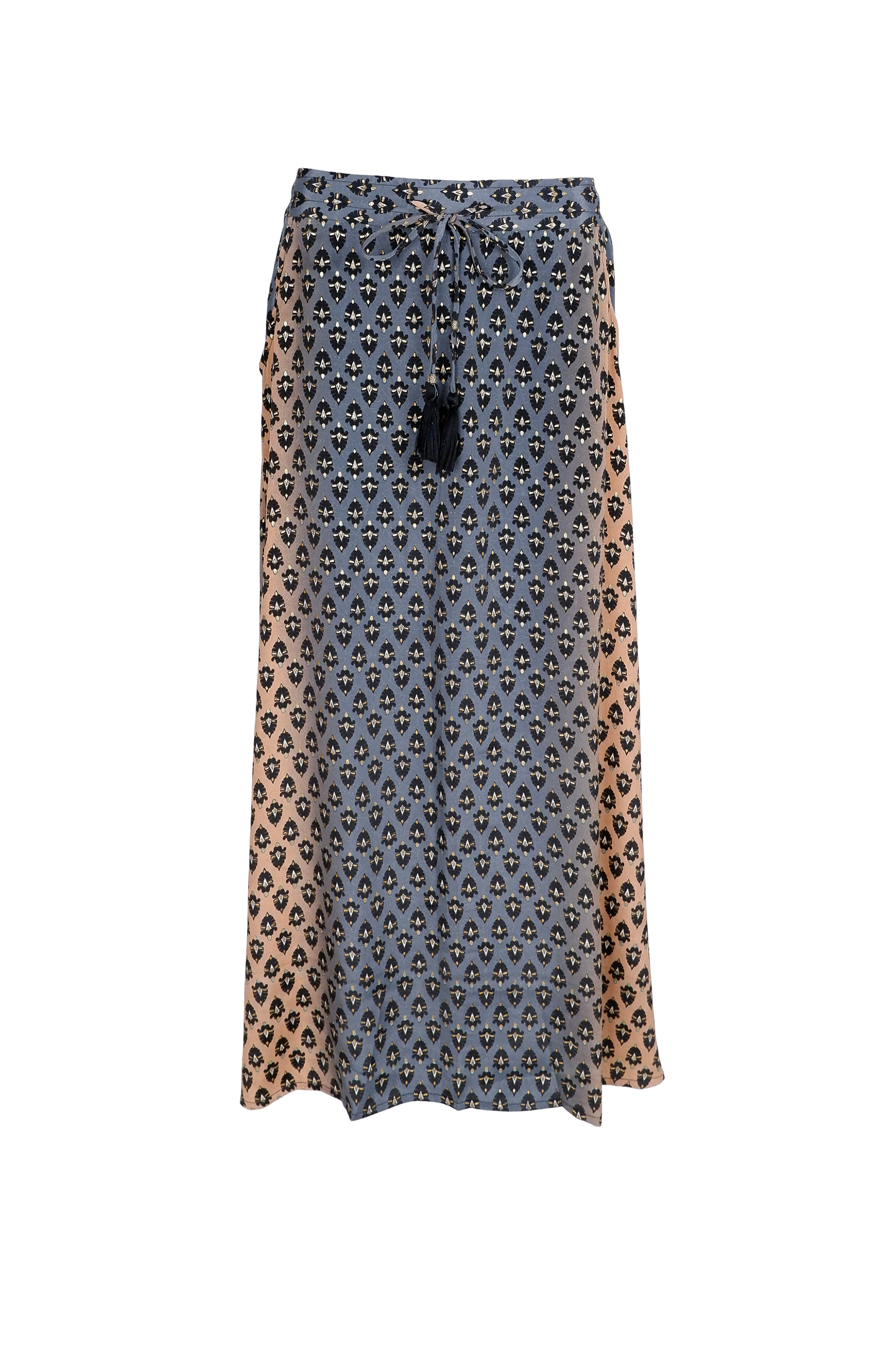 Black Colour Luna Regular Skirt