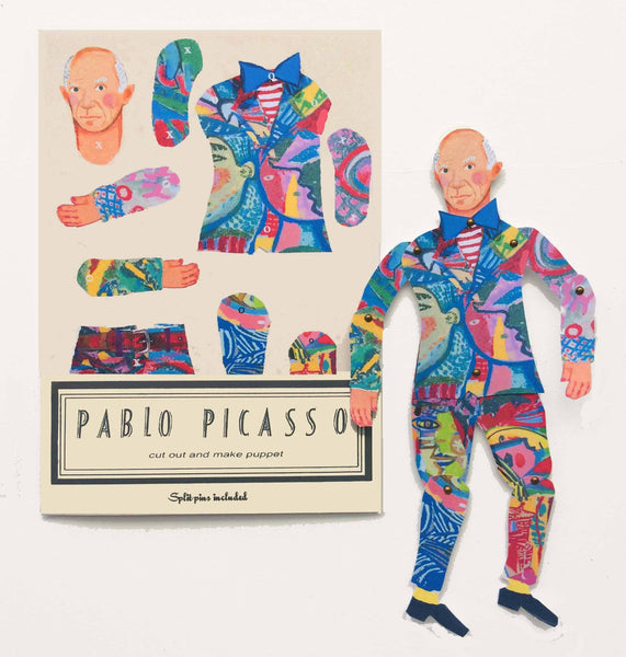 WINI-TAPP Picasso Cut Out & Make Paper Puppet