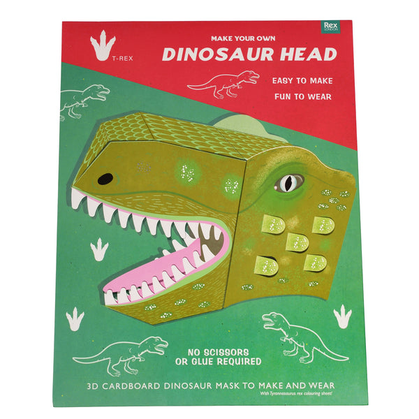 Rex London Make Your Own Dinosaur Head