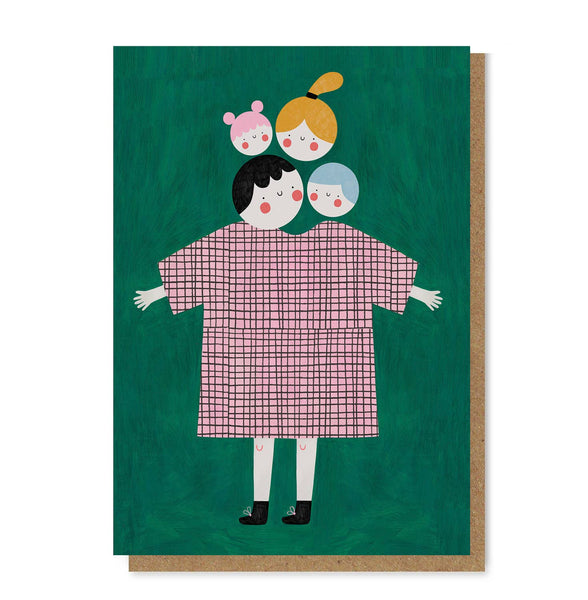 Daria Solak Illustrations Family Greeting Card