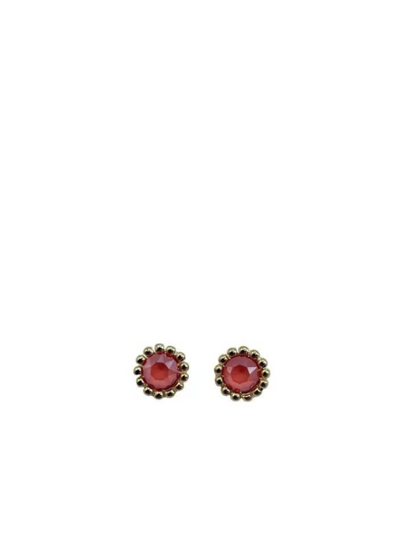 sixton Coral Stud Earrings From
