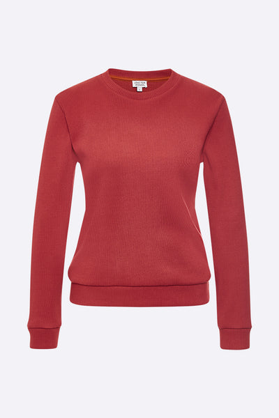 LOVE kidswear Tino Sweater In Warm Reddish Brown For Women