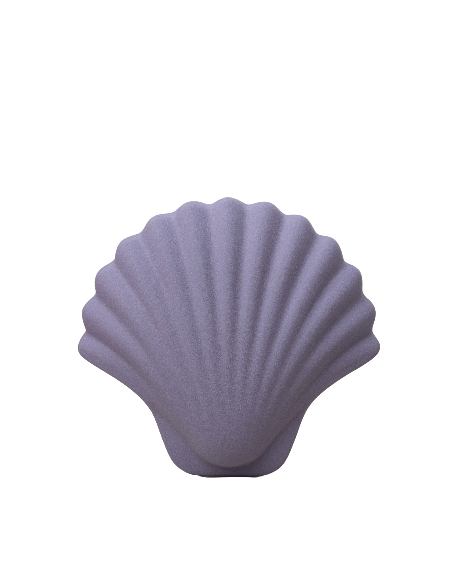 Los Objetos Decorativos Mauve Seashell Vase