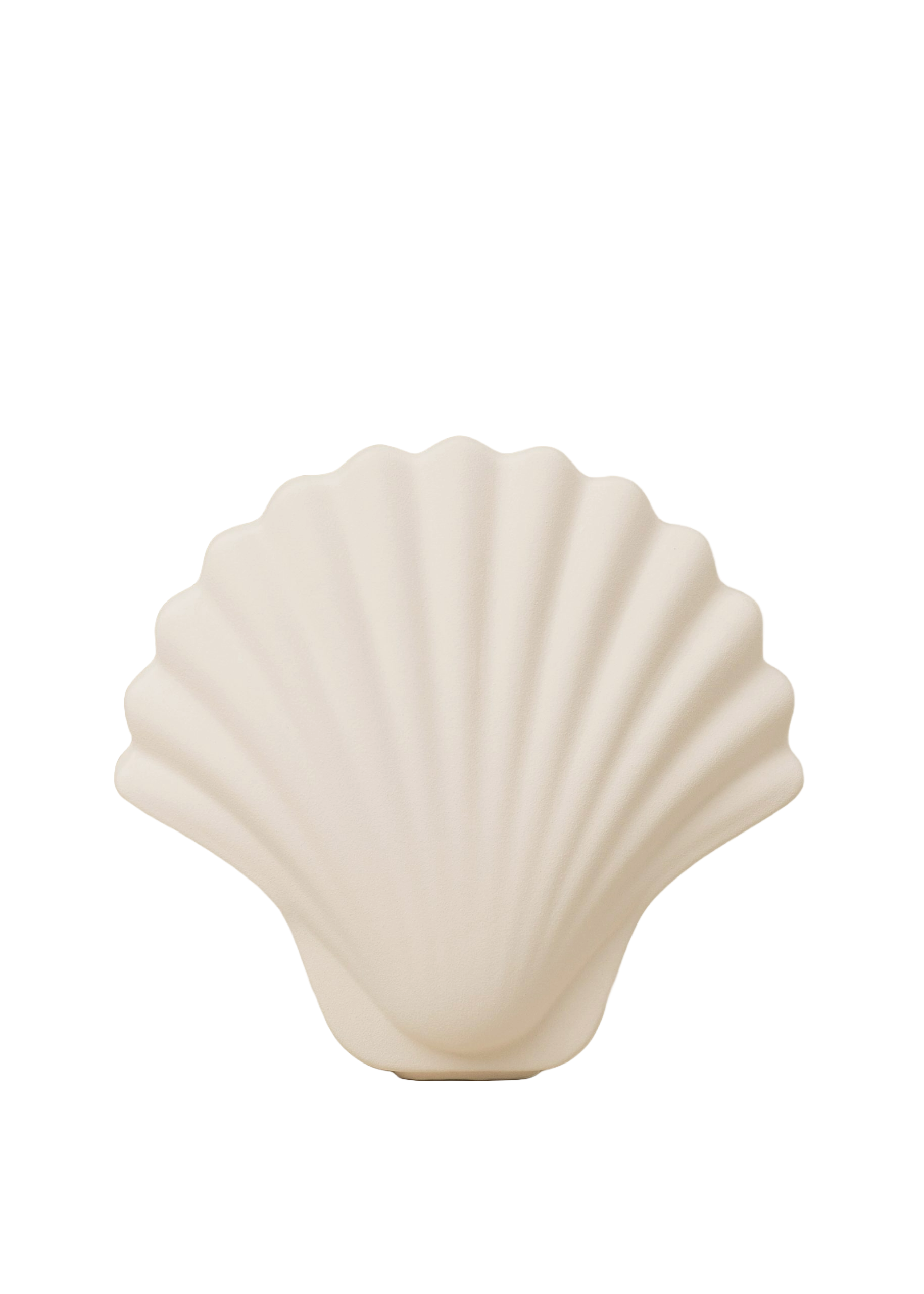 Los Objetos Decorativos Light Rose Seashell Vase