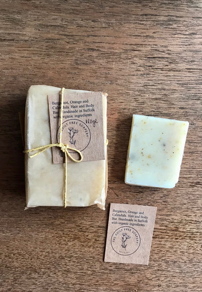 the-guilt-free-soapery-bergamot-orange-and-calendula-soap-shampoo-bar