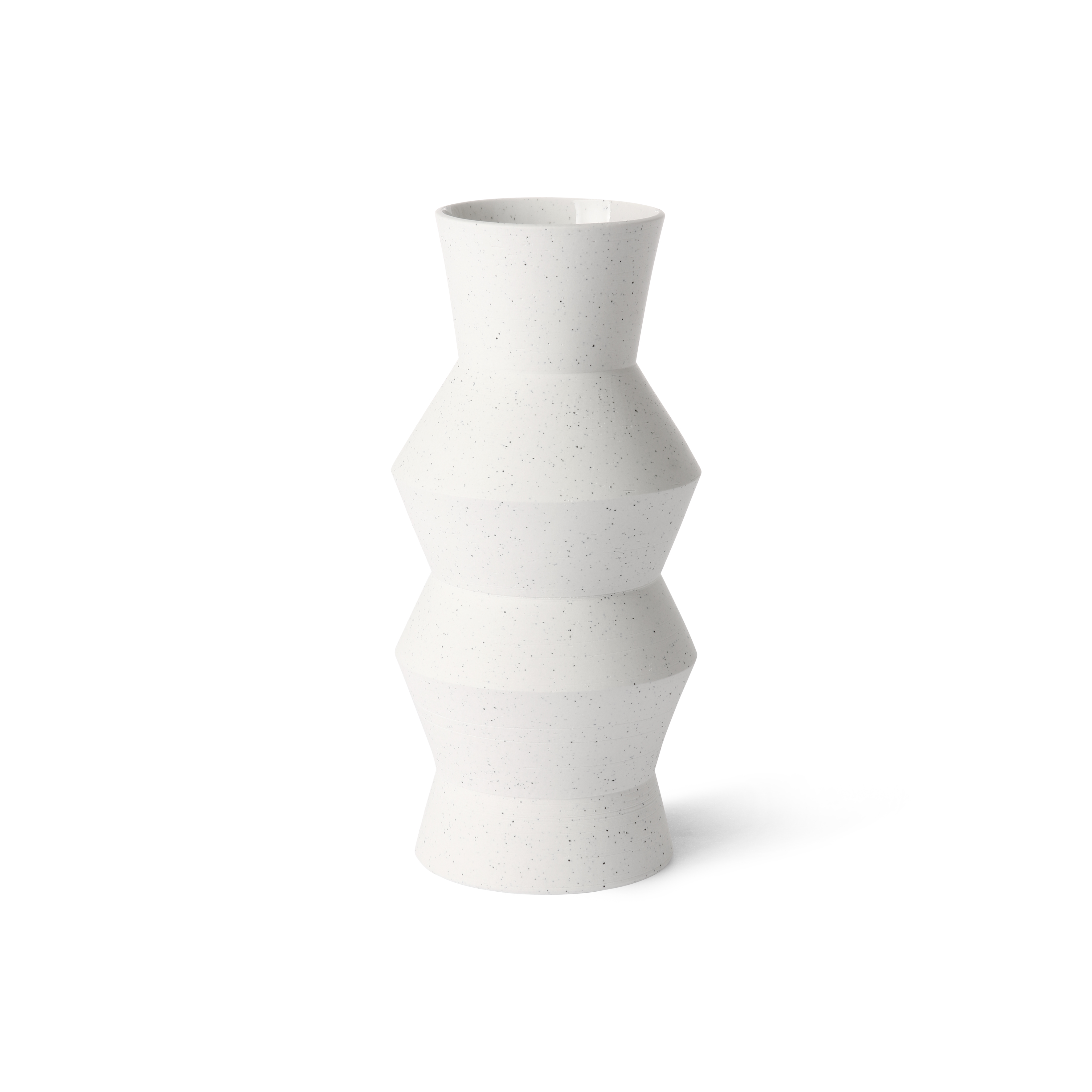 HK Living Speckled Clay Vase Angular M