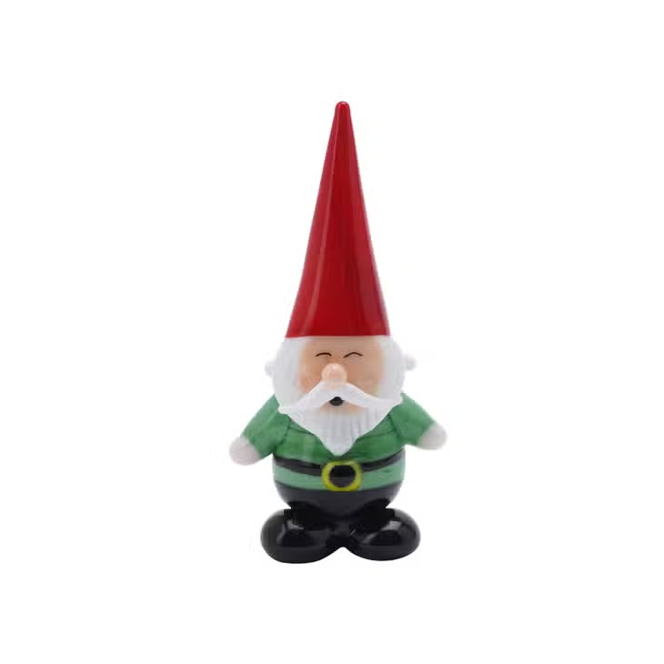 Hyde And Seek Glass Gnome Decoration