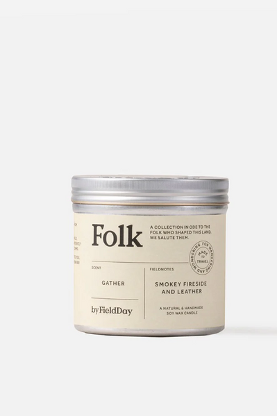 FieldDay Gather Folk Tin Candle