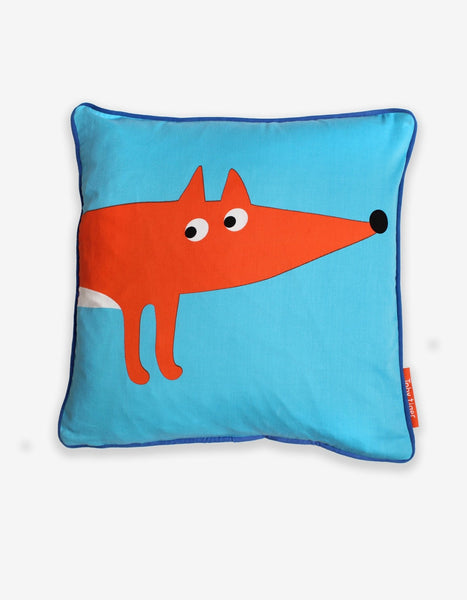 Toby Tiger Blue Fox Cushion Cover