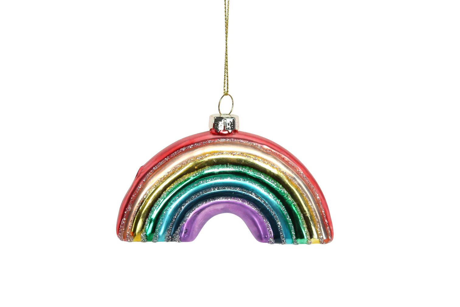 Sass & Belle  Rainbow Glass Decoration