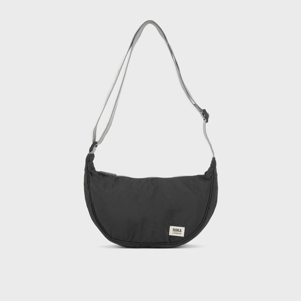 ROKA Farringdon Black Recycled Taslon Bag