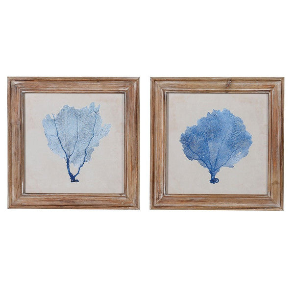 Distinctly Living Set Of Two Coral Art Prints