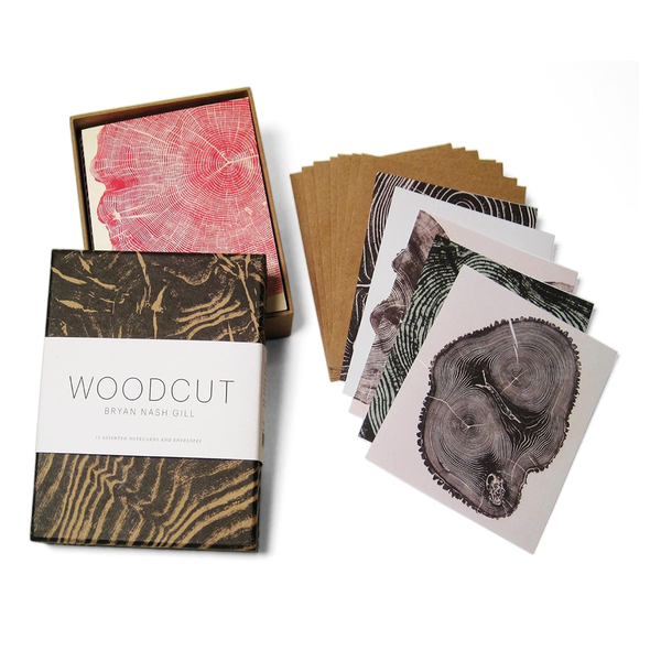 Chronicle (Vatable Products) Bryan Nash Gill - Woodcut Notecards